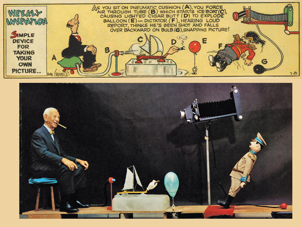 The Wacky Inventions Of Rube Goldberg Cbs News 1572